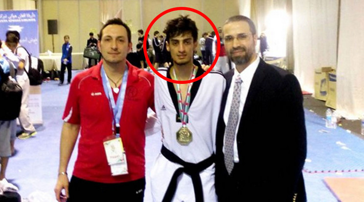 Mourad Laachraoui (középen) a brüsszeli merényletek első számú gyanúsítottjának testvére / Fotó: Twitter