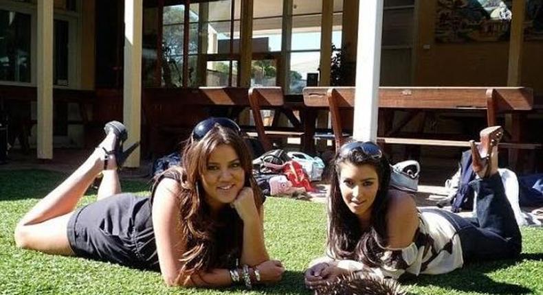 Kim Kardashian in Australia back in 2008