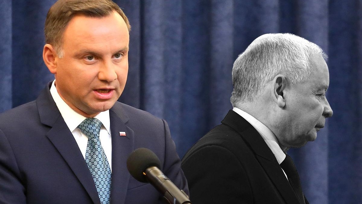 Andrzej Duda Jarosław Kaczyński polityka PiS Prawo i Sprawiedliwość