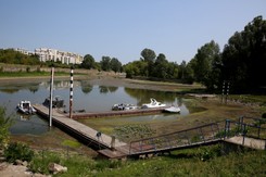 Wisła wyschła... Na szczęście tylko na mapach Google'a