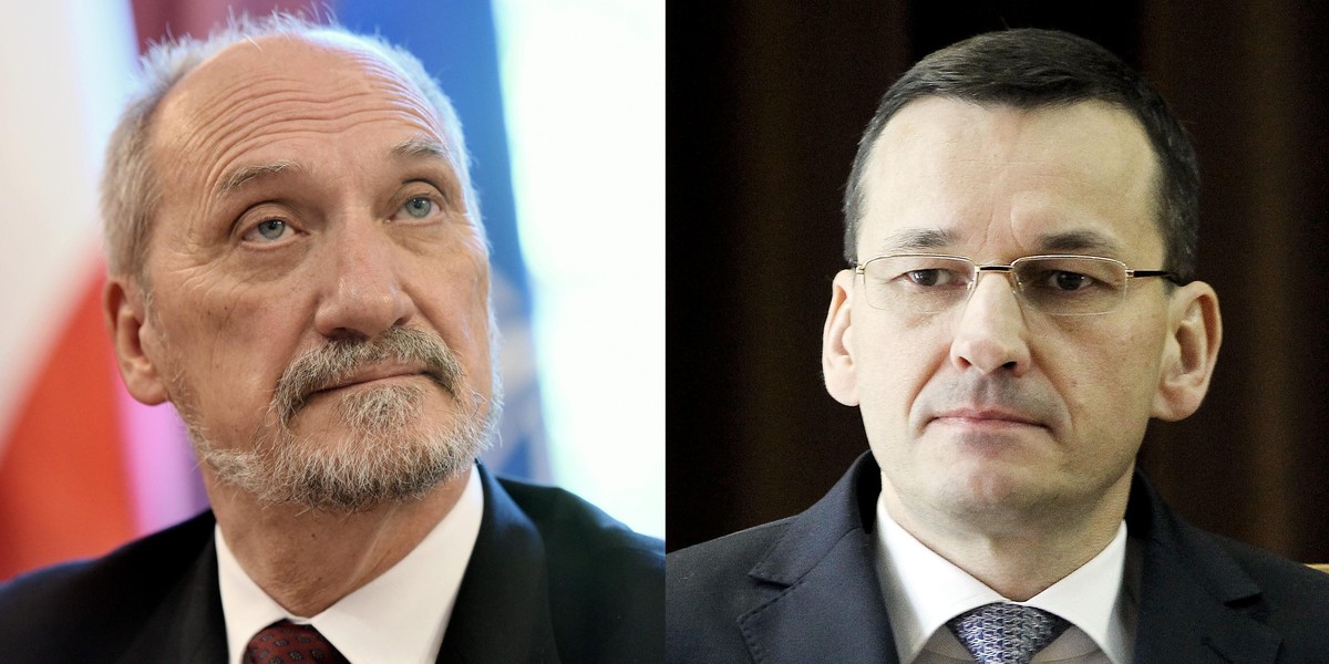 Antoni Macierewicz i Mateusz Morawiecki