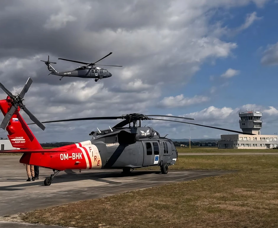 Helikopter Black Hawk iz Češke
