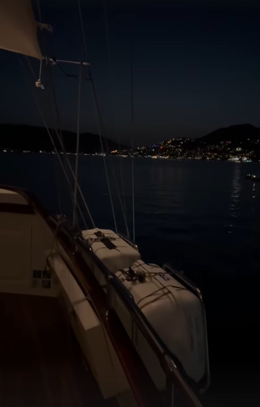 Milan Stanković na jahti