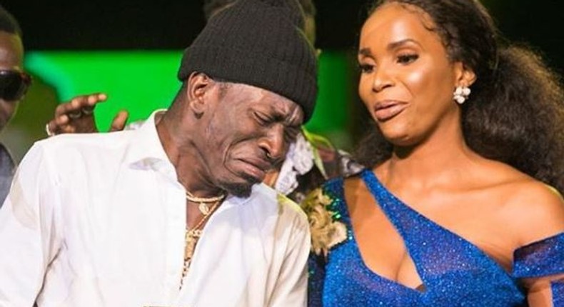 Shatta Wale weeps at 3Music Awards