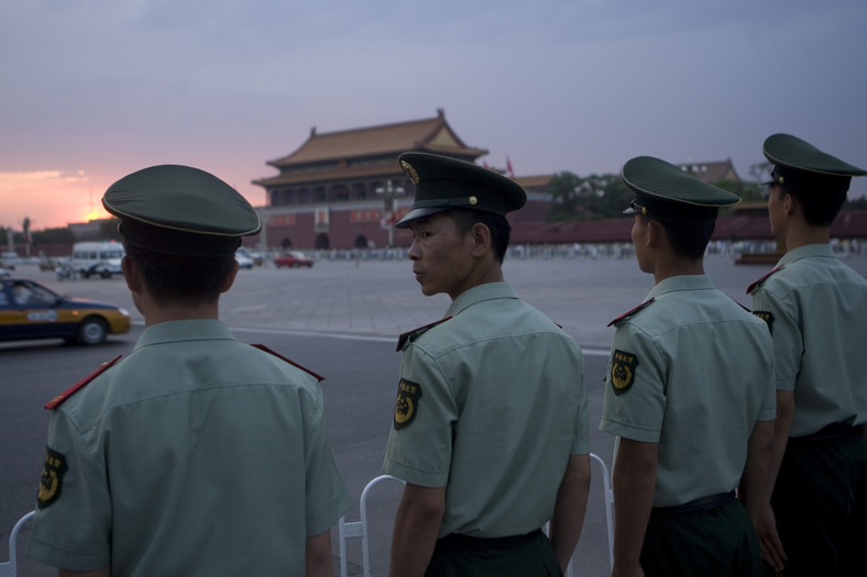 Plac Tiananmen w Pekinie