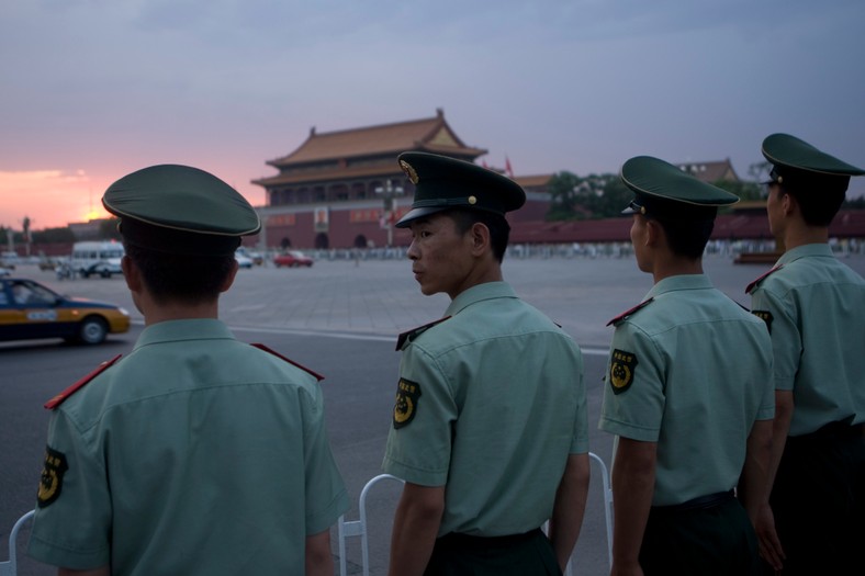 Plac Tiananmen w Pekinie