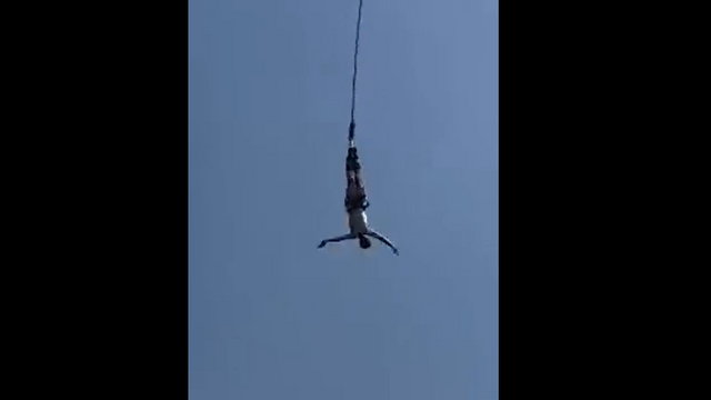 A bungee jumping kötele sosem szakad el, kivéve, amikor igen (videó)