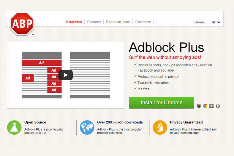 Czy operator najpopularniejszego blokera reklamy na świecie Adblock Plus wymusza haracze od operatorów stron internetowych?
