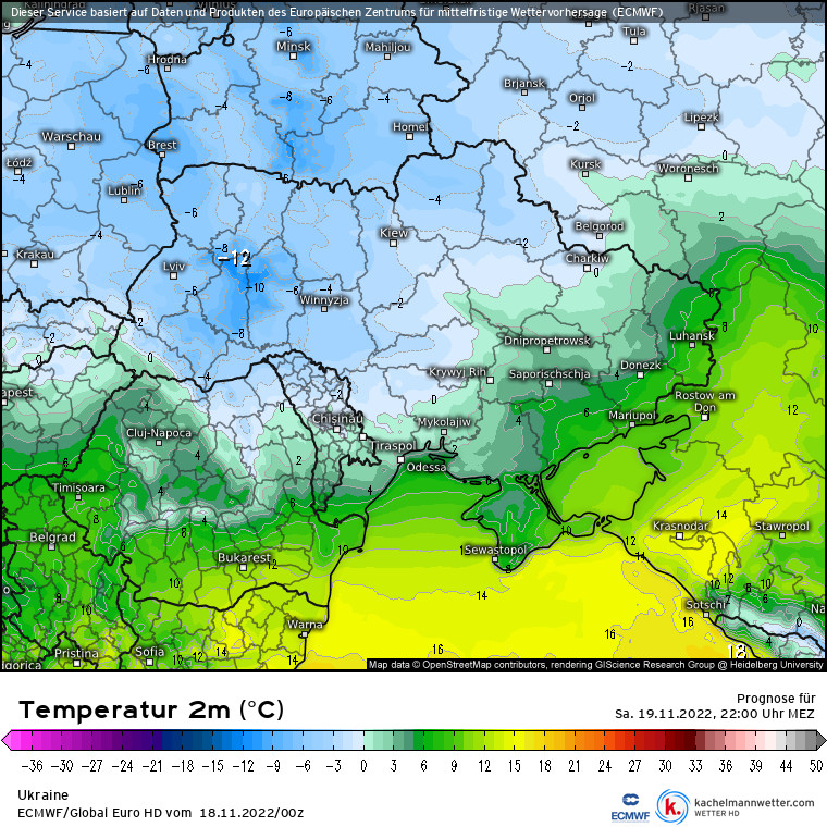 Temperatura może spadać nawet poniżej -10 st. C