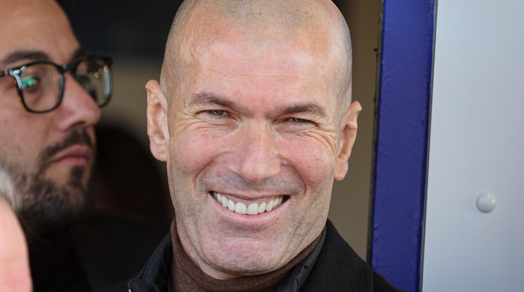 Zidane még csak 49 éves, de már boldog nagyapa / Fotó: Getty Images