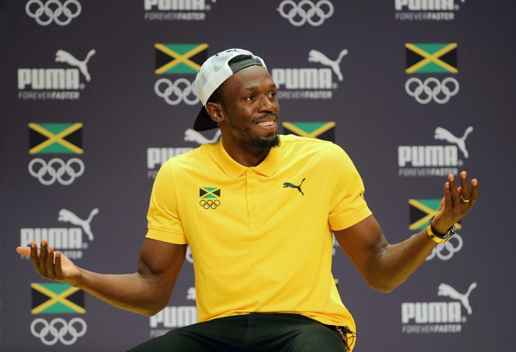 Usain Bolt w Rio de Janeiro tańczył sambę z pięknymi tancerkami