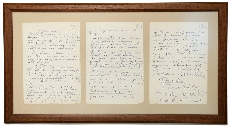 Tri verzije testamenta