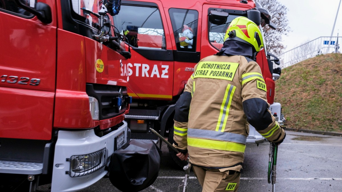 Tragiczna śmierć 22-letniego strażaka ochotnika. Mógł zatruć się czadem