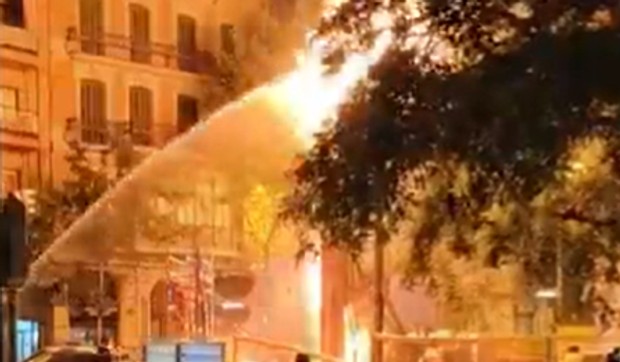 Eksplozija i požar u Barseloni