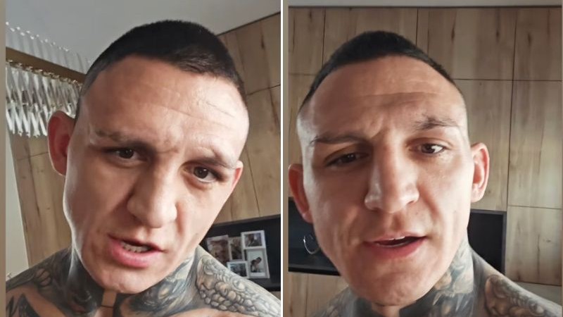 MMA zápasník Gábor Boráros.