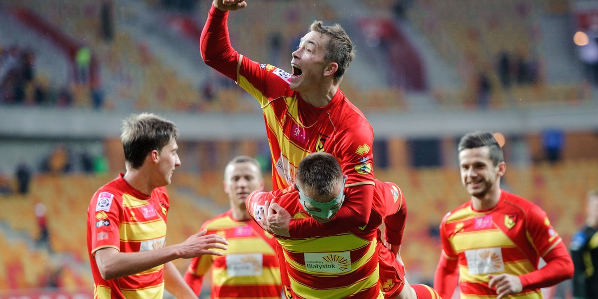 Jagiellonia - Górnik Łęczna 2:1.