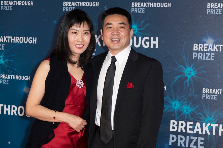 Erik Juan sa suprugom Šeri