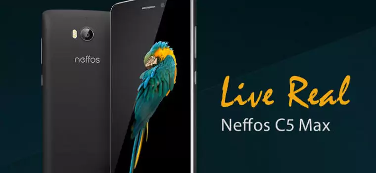 Neffos C5 Max z 5,5" ekranem i 8-rdzeniowym procesorem