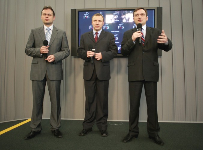 Arkadiusz Mularczyk, Jacek Kurski i Zbigniew Ziobro