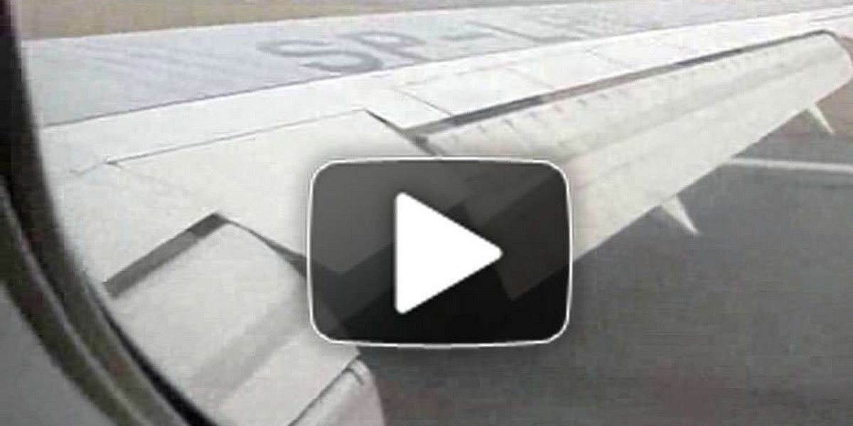 Film z wnętrza Boeinga 767!
