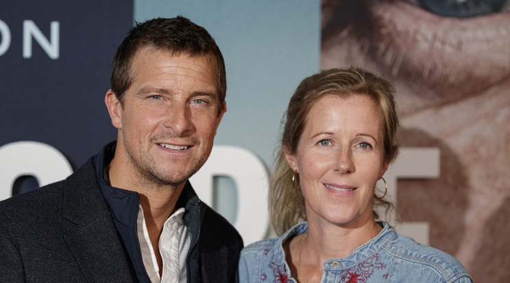 Bear Grylls és felesége, Shara Grylls az Explorer című film világpremierjén Londonban, 2022. július 4-én / Fotó: Getty Images