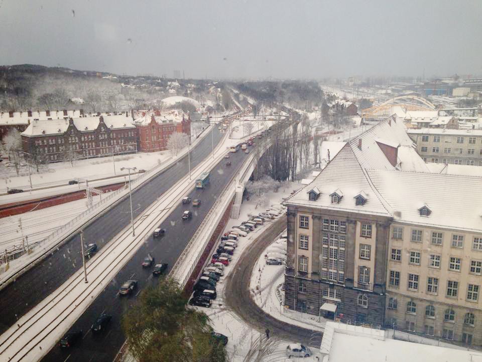 Gdańsk pod śniegiem