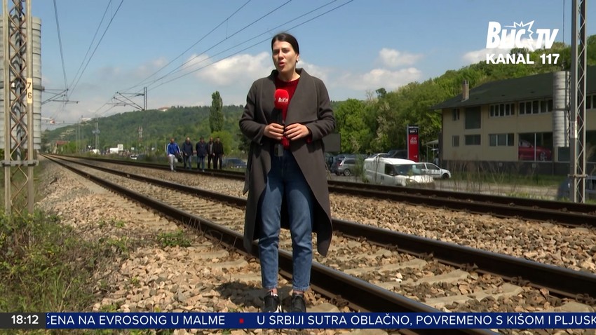 Preskakanje pruge u Rakovici