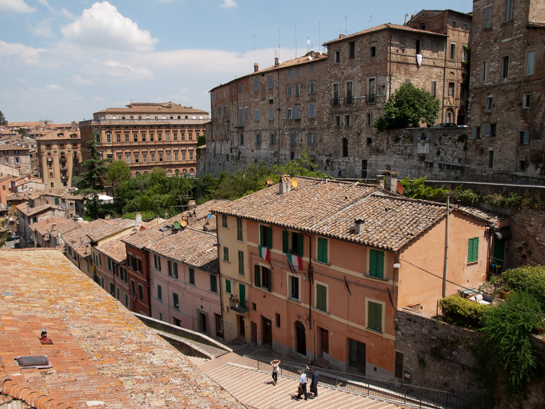 Perugia, Umbria Włochy