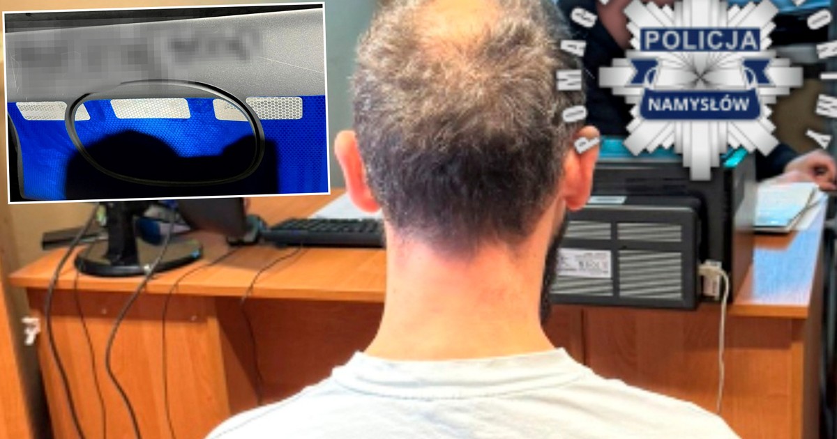 Radiowóz jak zeszyt w szkole. Teraz grozi mu 5 lat