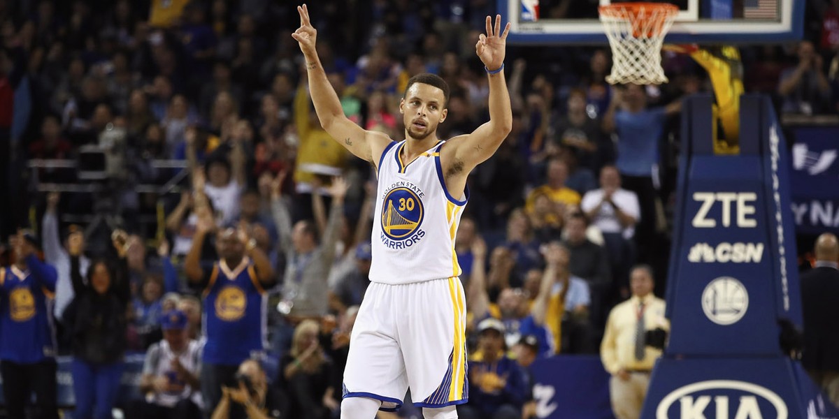 Warriors announcer unintentionally had the perfect prediction to Stephen Curry breaking the 3-point record and lighting up the Pelicans