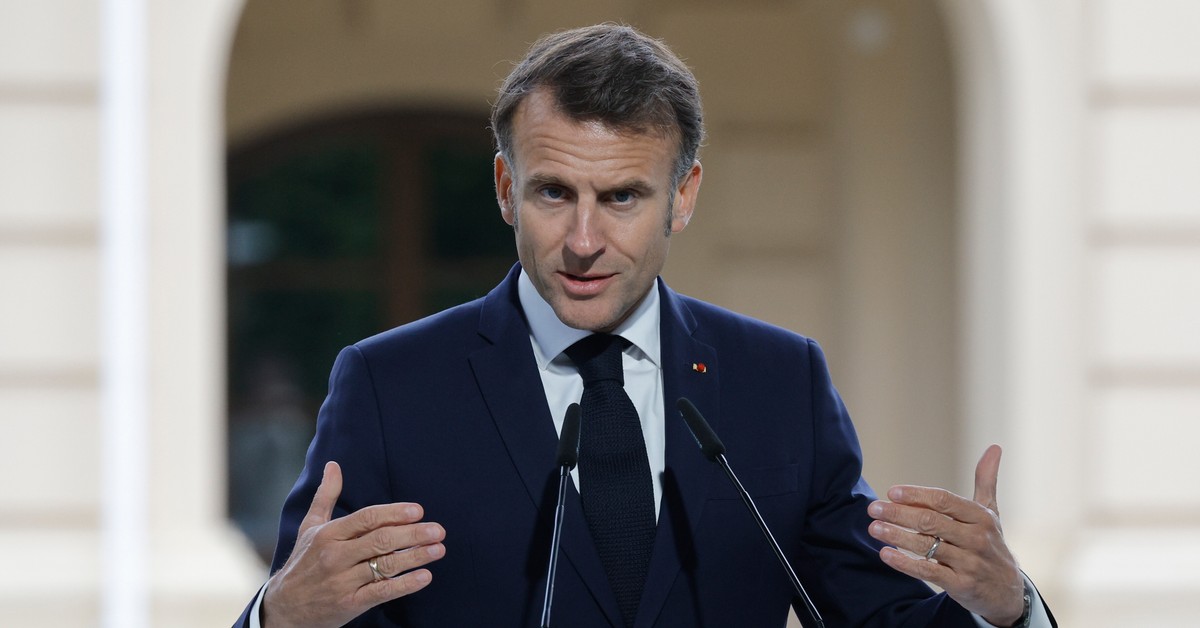 Macron comments on Putin&#39;s words. He sets 1  condition for the Russian president