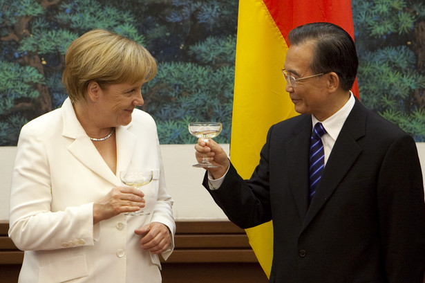 Angela Merkel i Wen Jiabao w Pekinie w 2010 roku
