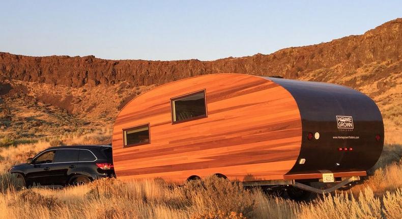 Hit the Road With This Sleek Solar-Powered Trailer