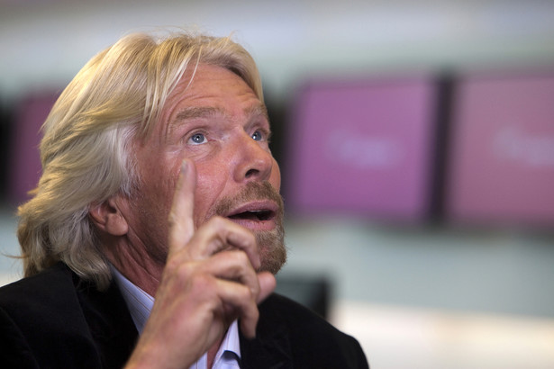 Richard Branson, założyciel i prezes Virgin Group