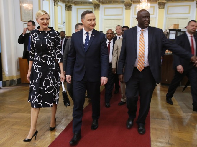 Agata Kornhauser-Duda i Anndrzej Duda