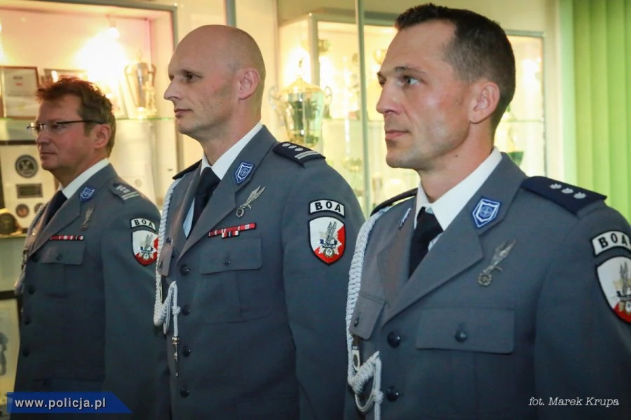 Od lewej: Wojciech Majer, Michał Stępiński i Dariusz Zięba
