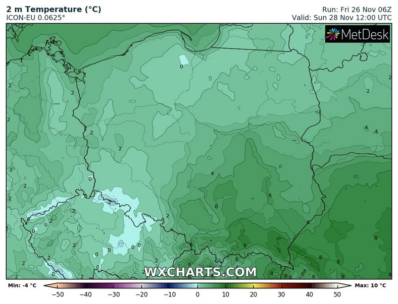 Temperatura będzie zróżnicowana