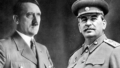 Józef Stalin Adolf Hitler