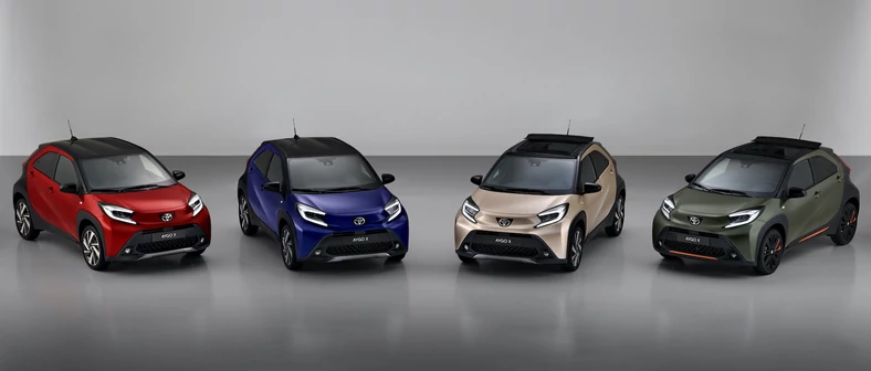 W fabryce Toyoty w Kolinie powstają modele Aygo X i Yaris