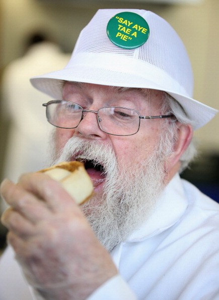 Mistrzostwa świata w pieczeniu Scotch pie w Dunfermline, fot. Getty Images