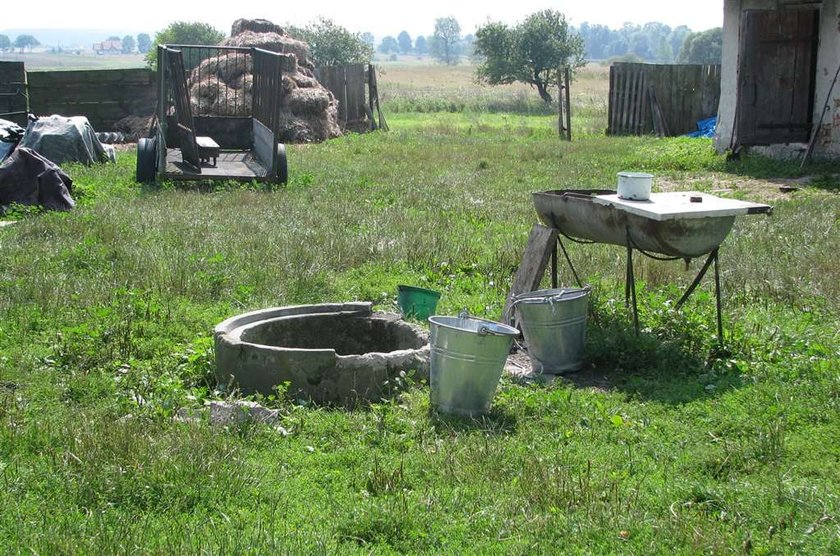 Mój syn skonał w studni