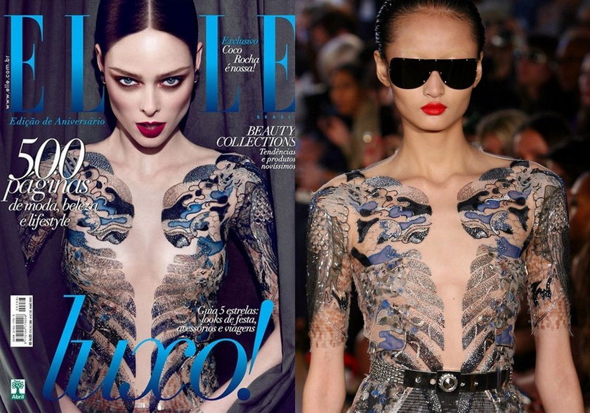 Coco Rocha Elle Brasil maj 2012