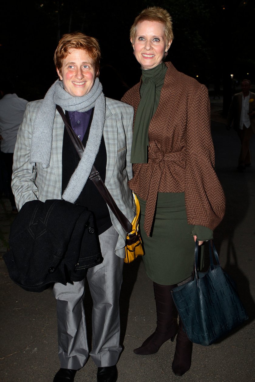 Christine Marinoni i Cynthia Nixon