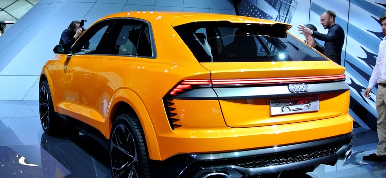 Audi Q8 sport concept. Do ostatniej chwili utrzymali napięcie. Nowy SUV mocno zaskoczył w Genewie