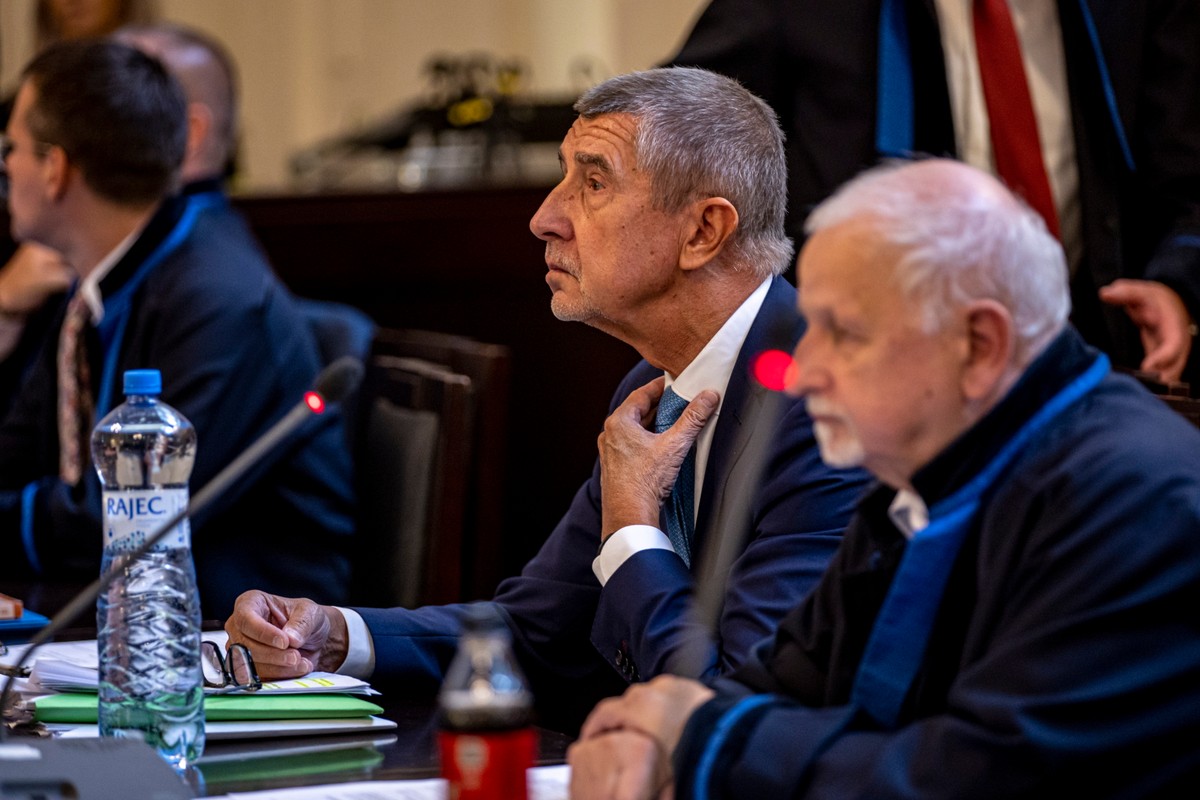 Andrej Babisz w sądzie