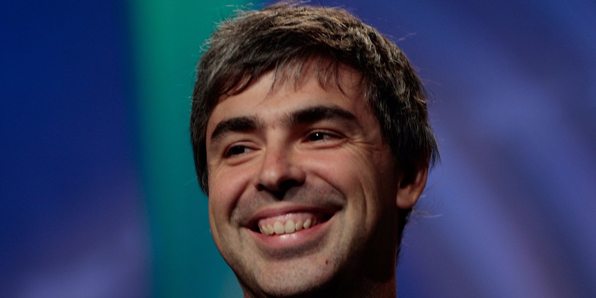 Larry Page, CEO of Google's parent company Alphabet.