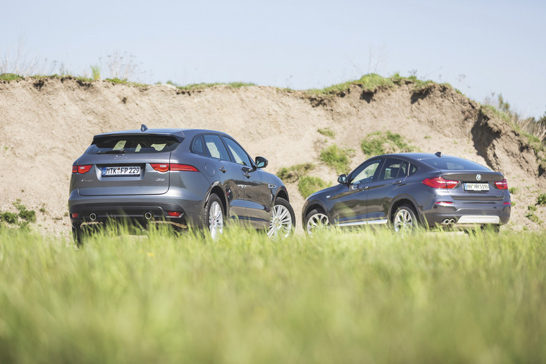Pojedynek indywidualistów - BMW X4 i Jaguar F-Pace