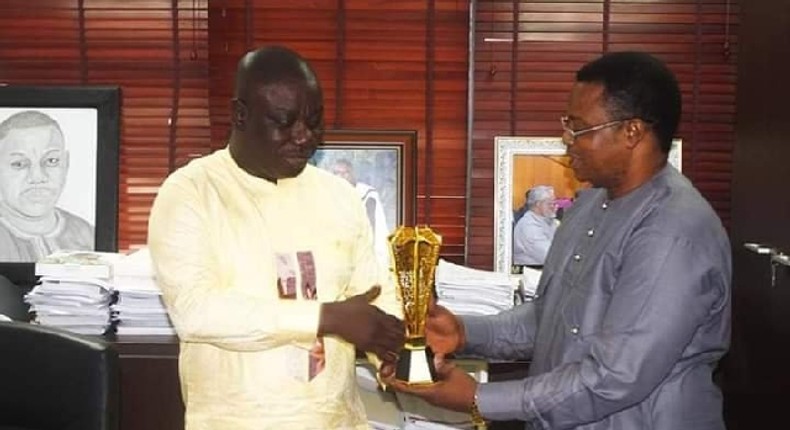 Isaac Adongo honoured