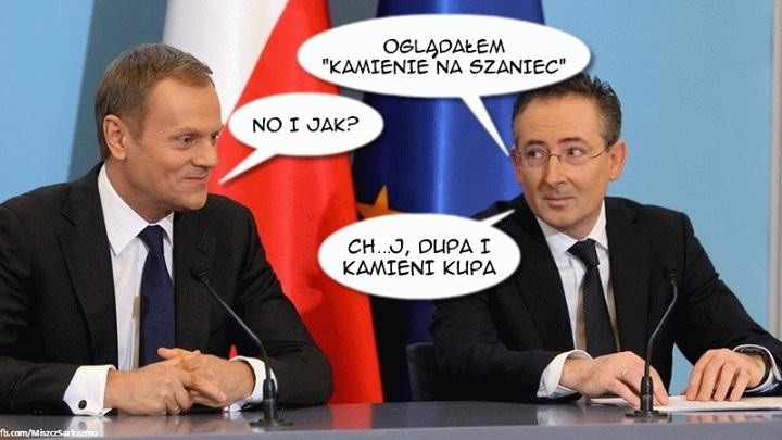 afera taśmowa - mem / źródło: Facebook/MiszczSarkazmu