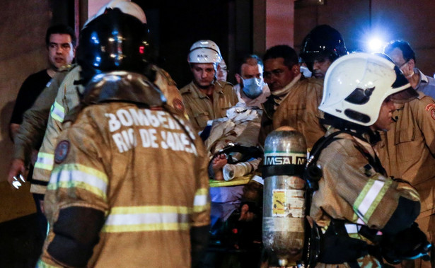 Pożar szpitalu w Rio de Janeiro. Już co najmniej 10 zabitych